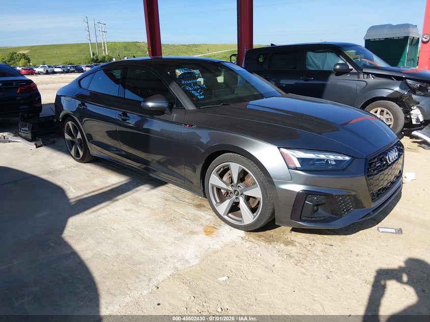 2021 Audi A5 VIN WAUFACF59MA042594 — IAAI salvage auction photo