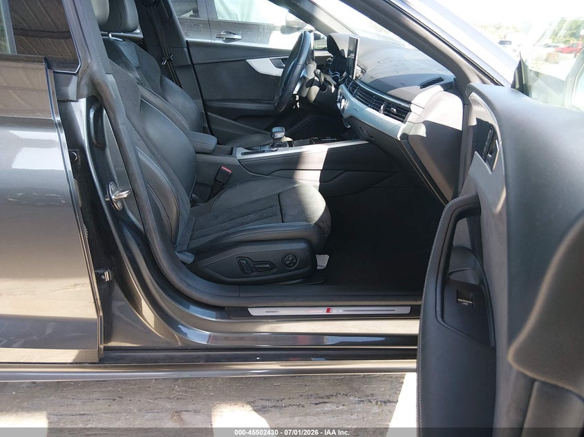 2021 Audi A5 VIN WAUFACF59MA042594 IAAI salvage auction — REAR END, Salvage Title, sold $13,600 on 2026-08-13 (photo 5)