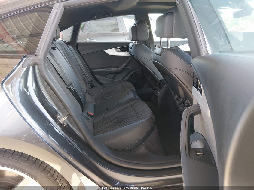 2021 Audi A5 VIN WAUFACF59MA042594 IAAI salvage auction — REAR END, Salvage Title, sold $13,600 on 2026-08-13 (photo 8)
