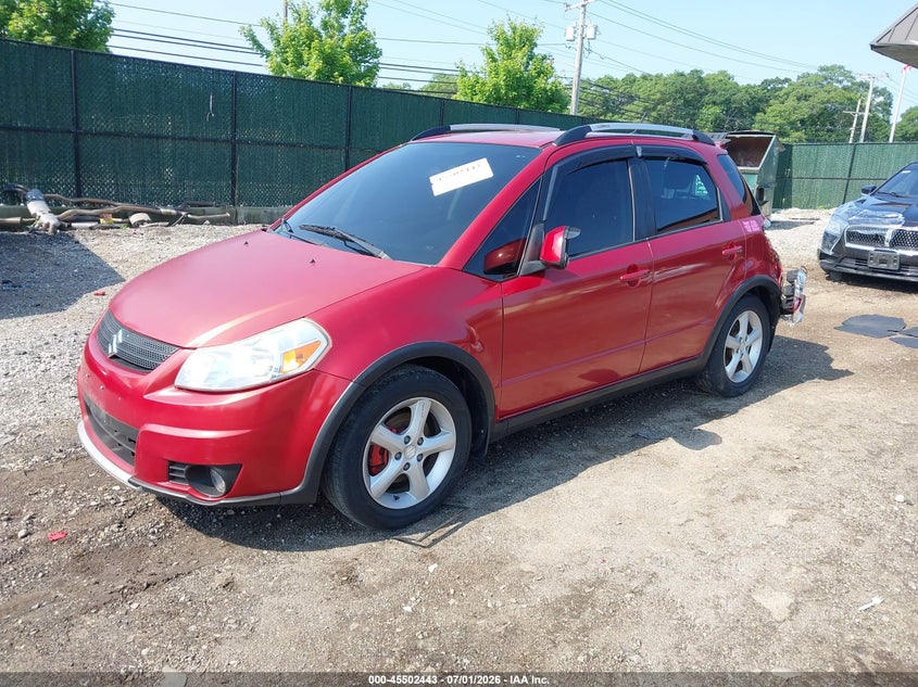 2008 Suzuki Sx4 VIN JS2YB417685102763 IAAI salvage auction — REAR END, Mv-907A (New York), sold $25 on 2026-07-21 (photo 2)