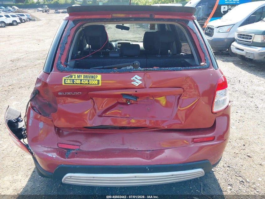 2008 Suzuki Sx4 VIN JS2YB417685102763 IAAI salvage auction — REAR END, Mv-907A (New York), sold $25 on 2026-07-21 (photo 6)