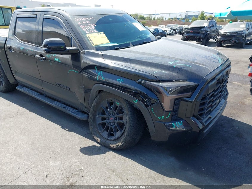 2024 Toyota Tundra VIN 5TFWA5DB5RX156197 IAAI salvage auction — SIDE, Salvage Title, sold $22,400 on 2026-07-31 (photo 6)