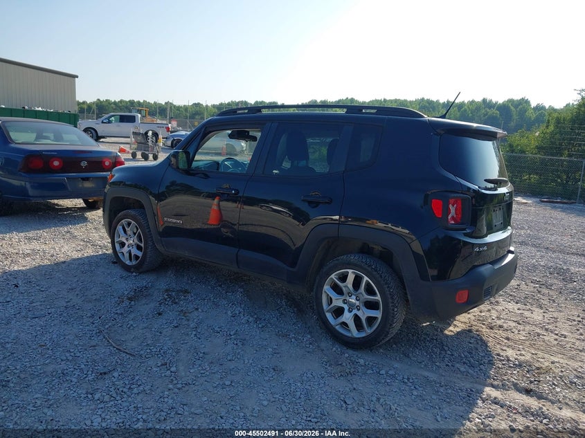 2016 Jeep Renegade VIN ZACCJBBT7GPD47729 IAAI salvage auction — RIGHT SIDE, Salvage Title, sold $1,450 on 2026-08-10 (photo 3)