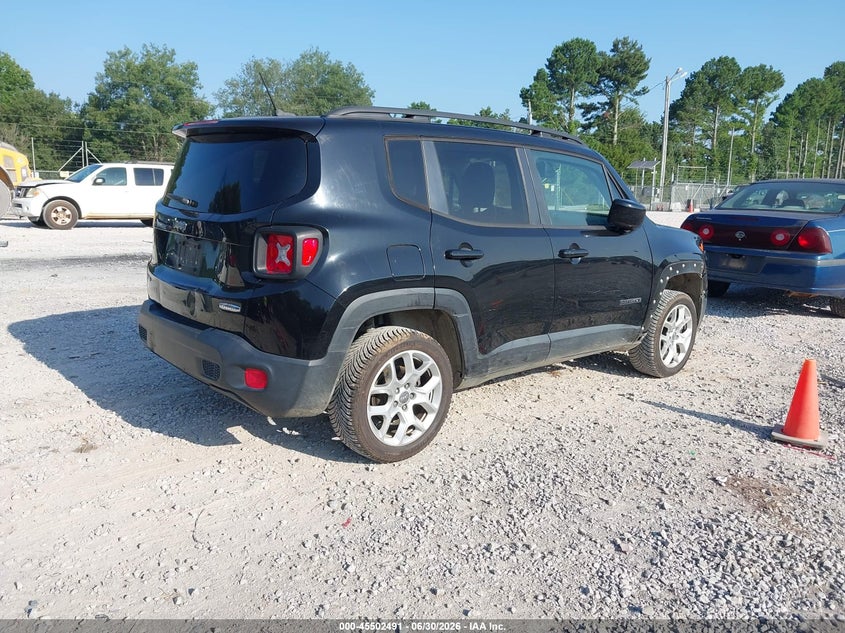 2016 Jeep Renegade VIN ZACCJBBT7GPD47729 IAAI salvage auction — RIGHT SIDE, Salvage Title, sold $1,450 on 2026-08-10 (photo 4)