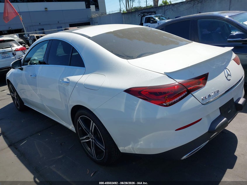 2021 Mercedes-benz Cla-klasse VIN W1K5J4GB9MN183012 IAAI salvage auction — SIDE, Salvage Title, sold $12,450 on 2026-08-12 (photo 3)