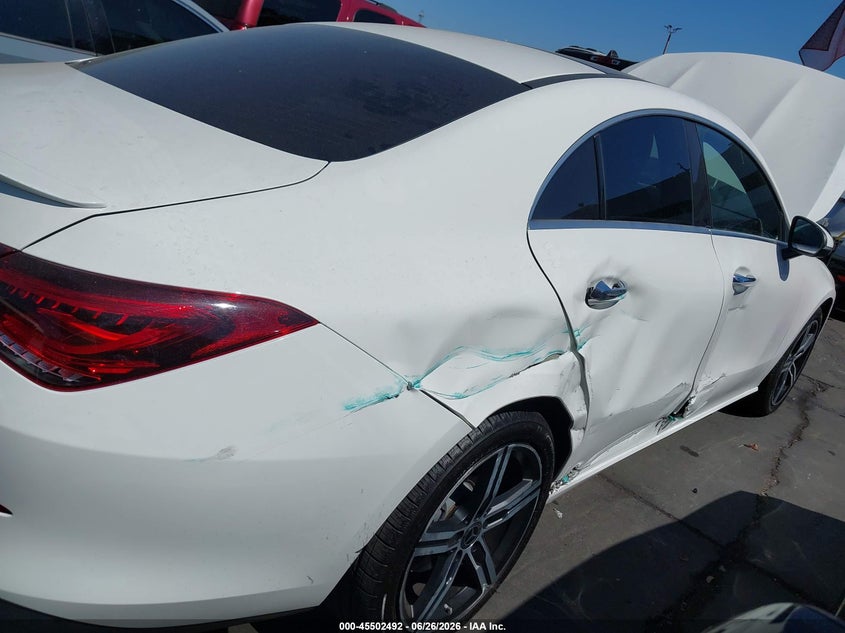 2021 Mercedes-benz Cla-klasse VIN W1K5J4GB9MN183012 IAAI salvage auction — SIDE, Salvage Title, sold $12,450 on 2026-08-12 (photo 6)