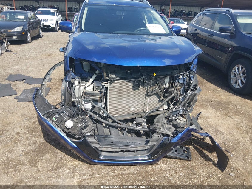 2018 Nissan Rogue VIN KNMAT2MV7JP509959 IAAI salvage auction — FRONT END, Salvage (Ohio), sold $425 on 2026-07-22 (photo 6)