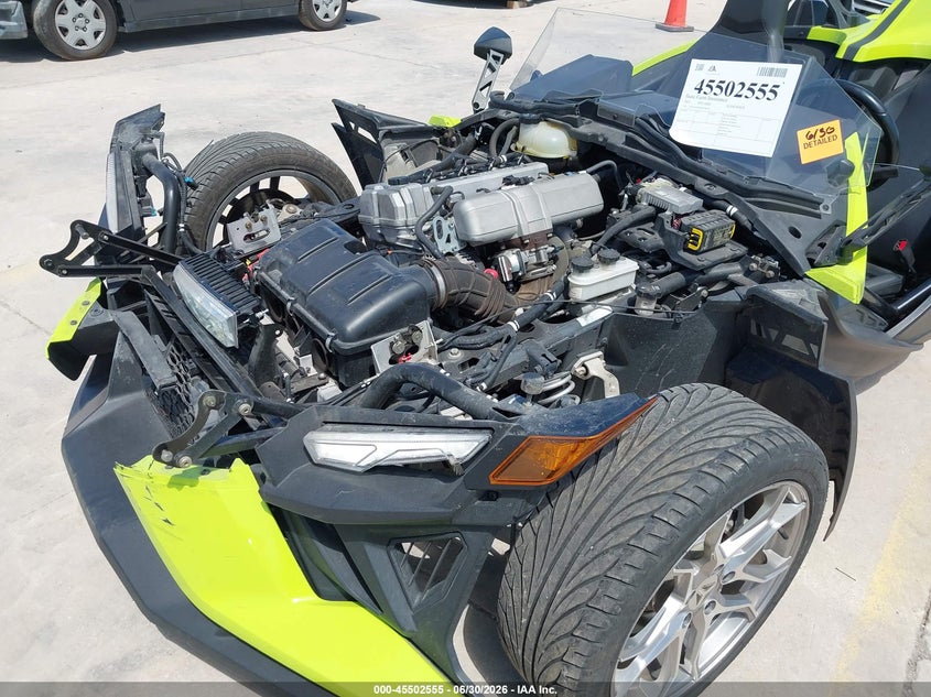 2023 Polaris Slingshot VIN 57XAAPGD8P8158205 IAAI salvage auction — FRONT END, Original (Texas), sold $7,200 on 2026-08-17 (photo 6)