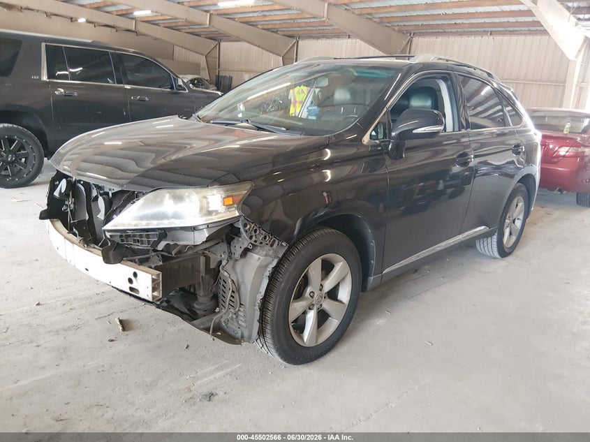 2013 Lexus Rx VIN 2T2BK1BA0DC162183 IAAI salvage auction — FRONT END, Salvage Title, sold $4,550 on 2026-07-19 (photo 2)
