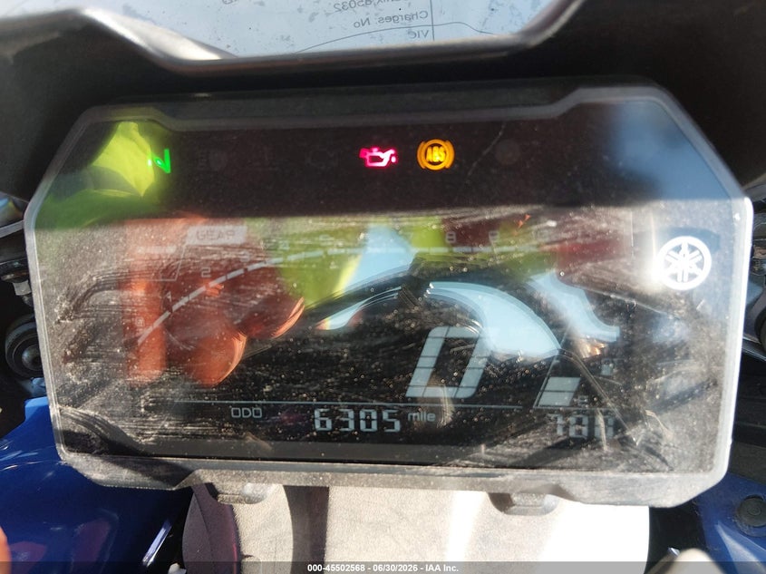 2024 Yamaha Yzf VIN JYARM38E2RA012411 IAAI salvage auction — SIDE, Salvage (Arizona), sold $2,050 on 2026-07-28 (photo 7)