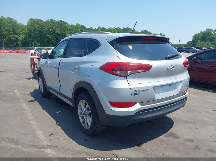 2017 Hyundai Tucson VIN KM8J3CA4XHU584065 IAAI salvage auction — FRONT END, Salvage (North Carolina), sold $2,000 on 2026-07-22 (photo 3)