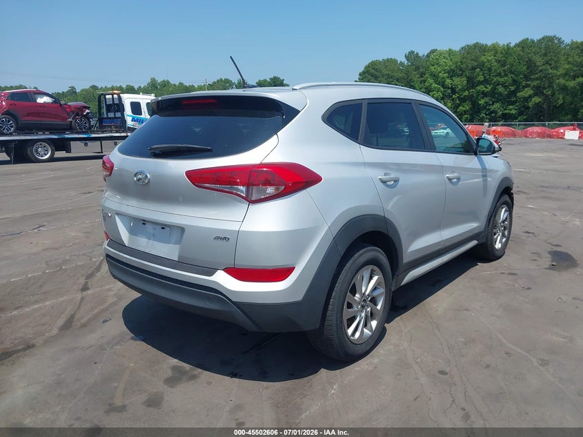2017 Hyundai Tucson VIN KM8J3CA4XHU584065 IAAI salvage auction — FRONT END, Salvage (North Carolina), sold $2,000 on 2026-07-22 (photo 4)