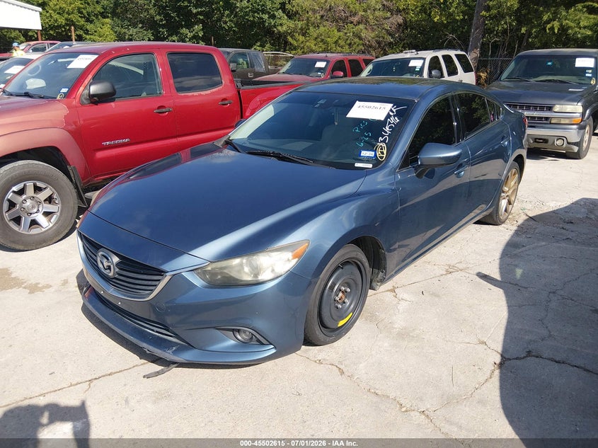 2014 Mazda 6 VIN JM1GJ1W61E1134546 IAAI salvage auction — FRONT END, Nrc Lienholder Repossession Paperwork (Texas), sold $975 on 2026-07-29 (photo 2)