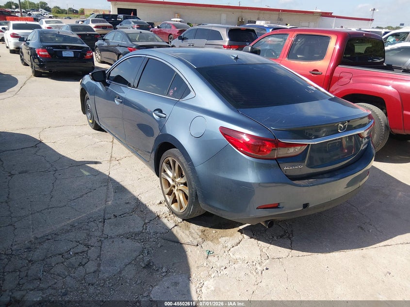 2014 Mazda 6 VIN JM1GJ1W61E1134546 IAAI salvage auction — FRONT END, Nrc Lienholder Repossession Paperwork (Texas), sold $975 on 2026-07-29 (photo 3)