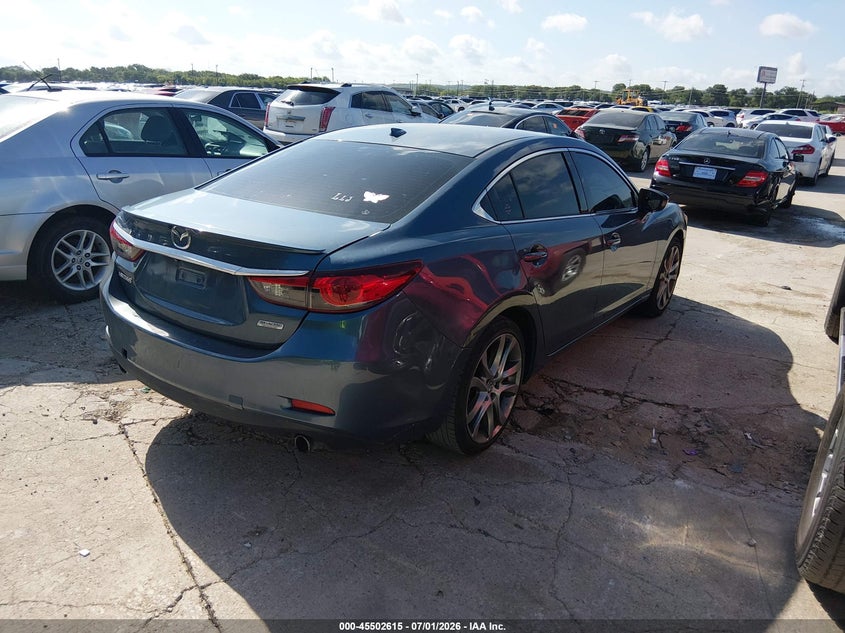 2014 Mazda 6 VIN JM1GJ1W61E1134546 IAAI salvage auction — FRONT END, Nrc Lienholder Repossession Paperwork (Texas), sold $975 on 2026-07-29 (photo 4)
