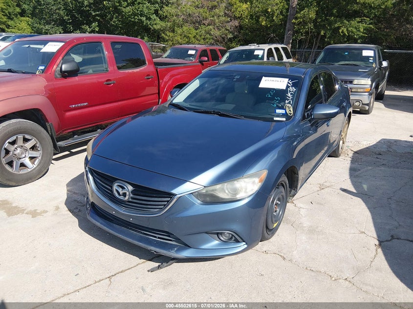 2014 Mazda 6 VIN JM1GJ1W61E1134546 IAAI salvage auction — FRONT END, Nrc Lienholder Repossession Paperwork (Texas), sold $975 on 2026-07-29 (photo 6)