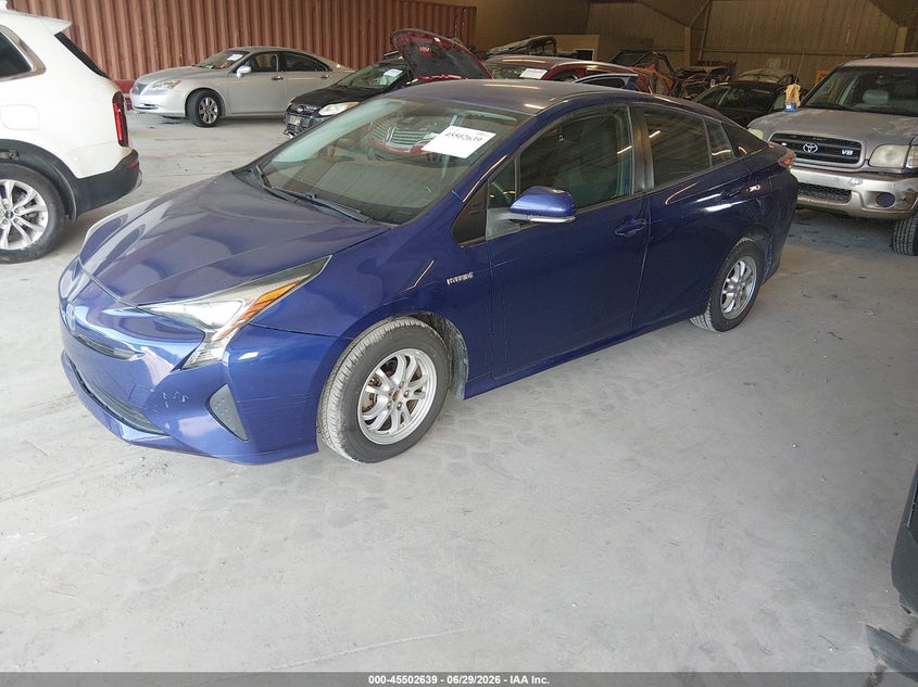 2017 Toyota Prius VIN JTDKBRFU6H3045116 IAAI salvage auction — NORMAL WEAR, Clear (Tennessee), sold $2,250 on 2026-07-13 (photo 2)