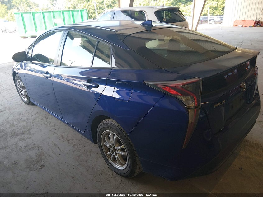 2017 Toyota Prius VIN JTDKBRFU6H3045116 IAAI salvage auction — NORMAL WEAR, Clear (Tennessee), sold $2,250 on 2026-07-13 (photo 3)