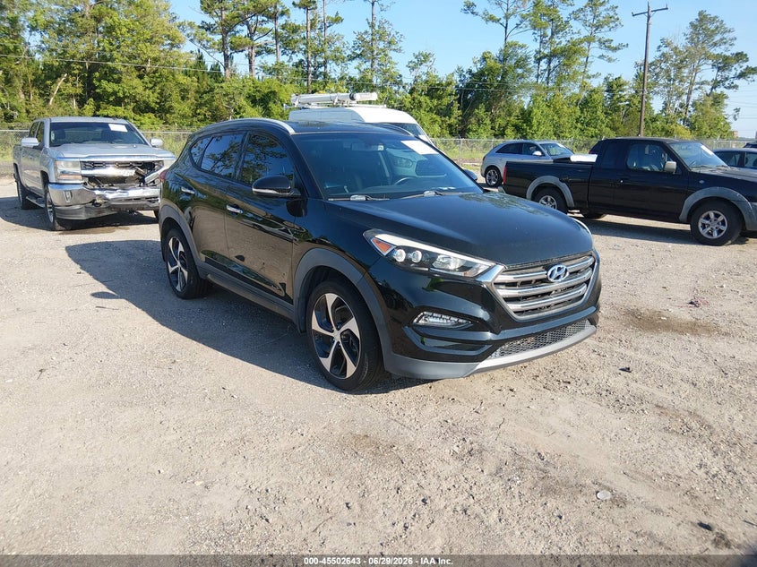 2016 Hyundai Tucson VIN KM8J33A27GU130806 IAAI salvage auction — NORMAL WEAR, Clear (South Carolina), sold $3,500 on 2026-07-28 (photo 1)