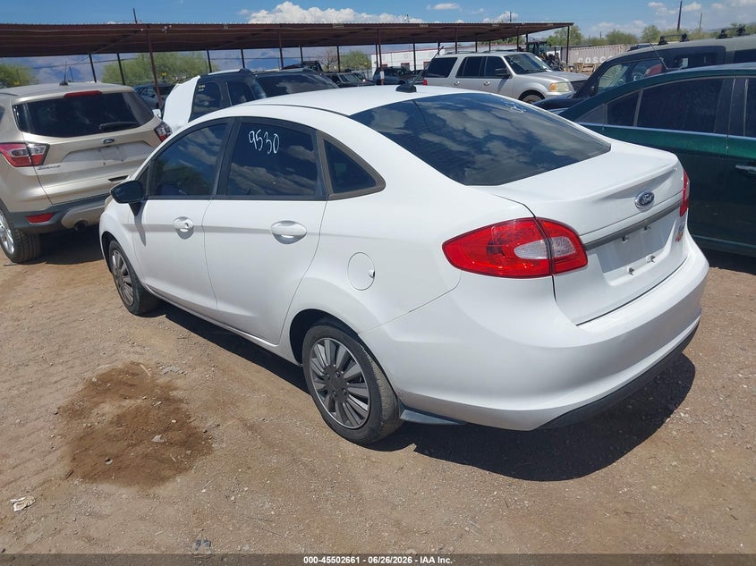 2013 Ford Fiesta VIN 3FADP4AJ3DM144405 IAAI salvage auction — NORMAL WEAR, Restored (Arizona), sold $350 on 2026-07-30 (photo 3)