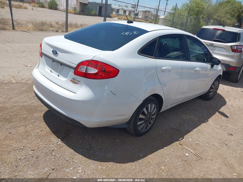 2013 Ford Fiesta VIN 3FADP4AJ3DM144405 IAAI salvage auction — NORMAL WEAR, Restored (Arizona), sold $350 on 2026-07-30 (photo 4)