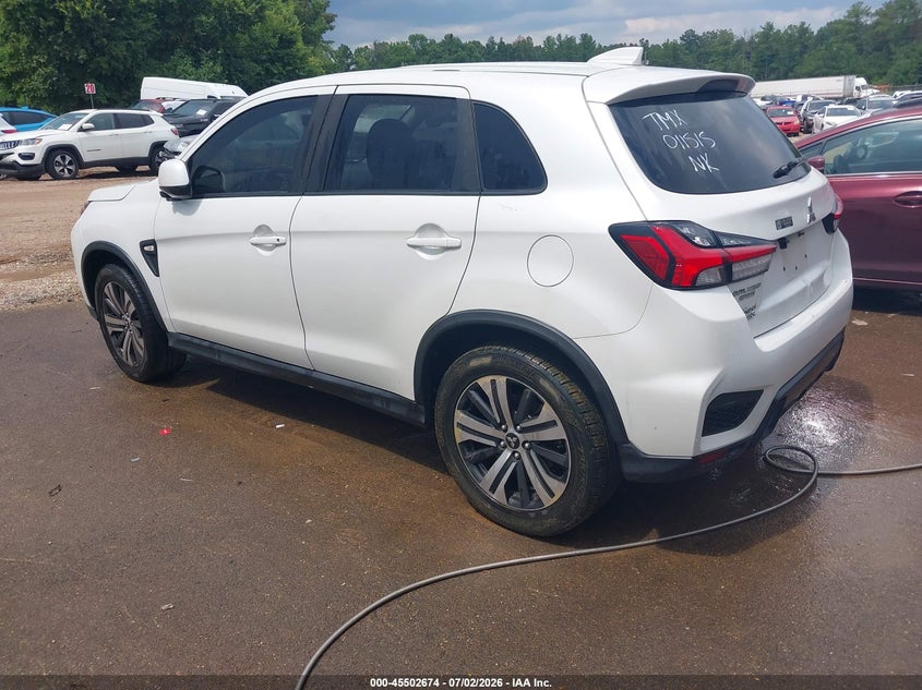 2020 Mitsubishi Outlander sport VIN JA4AP3AU6LU011515 IAAI salvage auction — NORMAL WEAR, Clear (Mississippi), sold $525 on 2026-07-23 (photo 3)