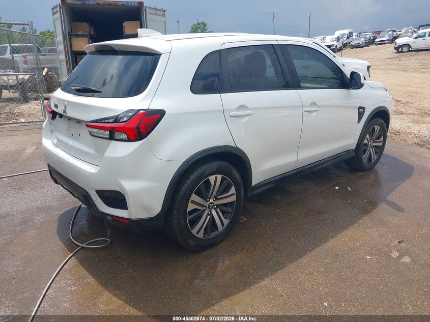 2020 Mitsubishi Outlander sport VIN JA4AP3AU6LU011515 IAAI salvage auction — NORMAL WEAR, Clear (Mississippi), sold $525 on 2026-07-23 (photo 4)