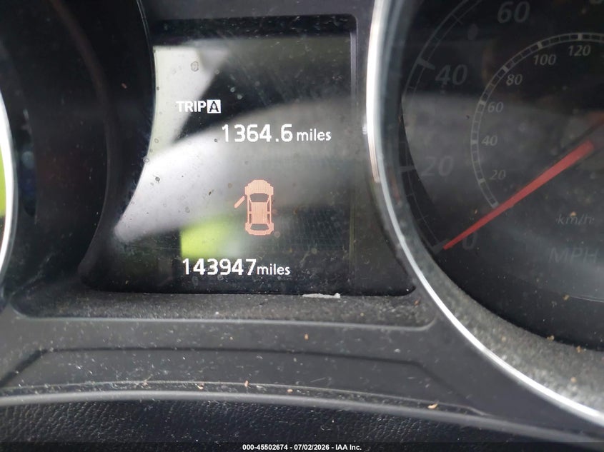 2020 Mitsubishi Outlander sport VIN JA4AP3AU6LU011515 IAAI salvage auction — NORMAL WEAR, Clear (Mississippi), sold $525 on 2026-07-23 (photo 7)