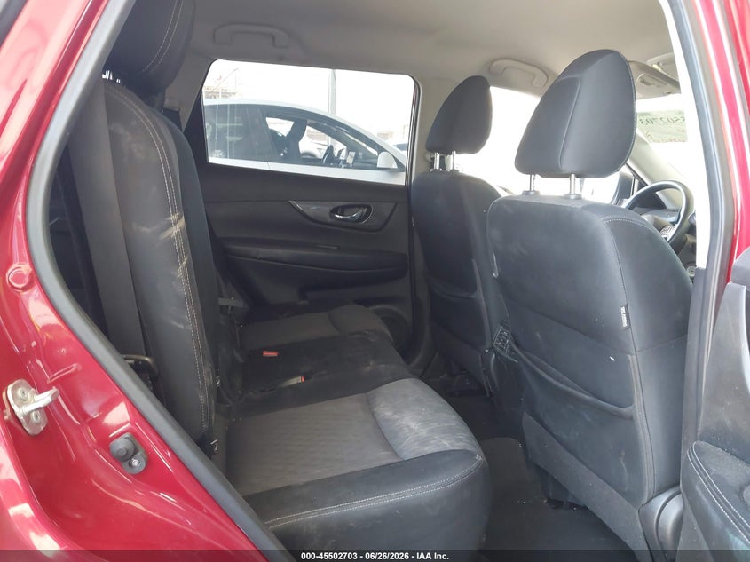 2017 Nissan Rogue VIN JN8AT2MT4HW398712 IAAI salvage auction — REAR END, Salvage (California), sold $2,650 on 2026-07-14 (photo 8)
