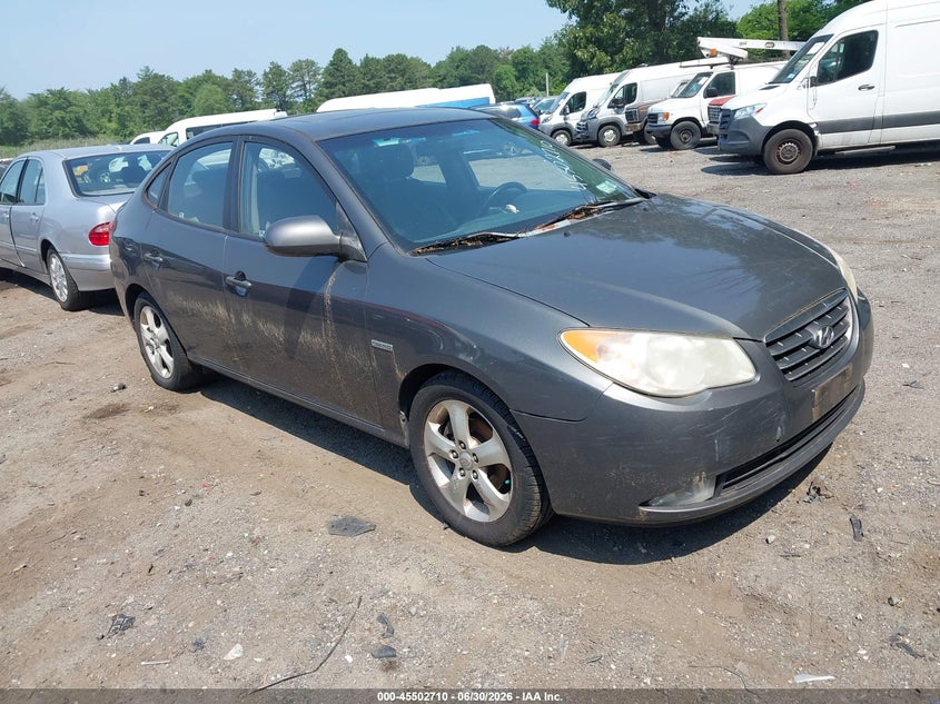 2007 Hyundai Elantra VIN KMHDU46D97U095972 IAAI salvage auction — NORMAL WEAR, Clear (New York), sold $450 on 2026-07-21 (photo 1)