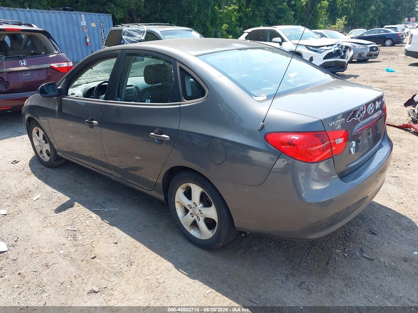 2007 Hyundai Elantra VIN KMHDU46D97U095972 IAAI salvage auction — NORMAL WEAR, Clear (New York), sold $450 on 2026-07-21 (photo 3)