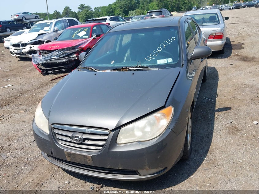 2007 Hyundai Elantra VIN KMHDU46D97U095972 IAAI salvage auction — NORMAL WEAR, Clear (New York), sold $450 on 2026-07-21 (photo 6)