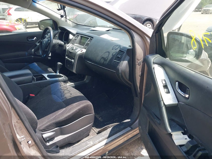 2014 Nissan Murano VIN JN8AZ1MW9EW522519 IAAI salvage auction — NORMAL WEAR, Clear (Indiana), sold $550 on 2026-07-29 (photo 5)
