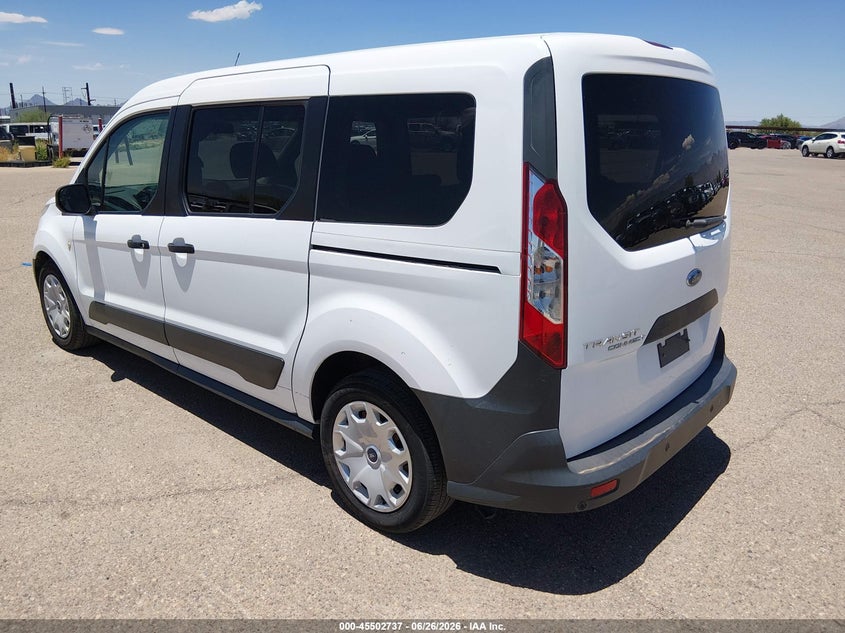 2018 Ford Transit connect VIN NM0GE9E70J1343409 IAAI salvage auction — NORMAL WEAR, Sf97 (Arizona), sold $10,300 on 2026-08-25 (photo 3)