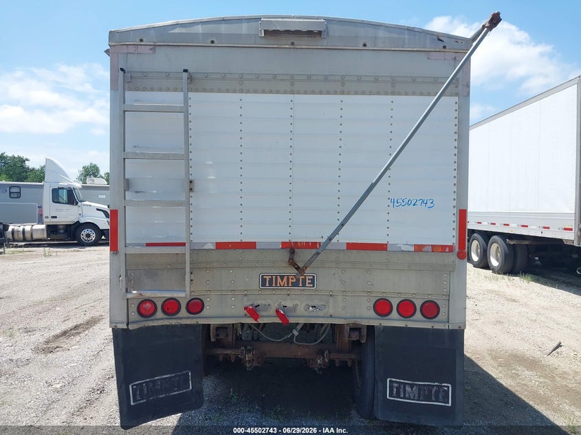 1992 Timpte Trailer VIN 1TDH42222NB083816 IAAI salvage auction — SIDE, Regular Certificate (Iowa), sold $1,500 on 2026-07-08 (photo 8)