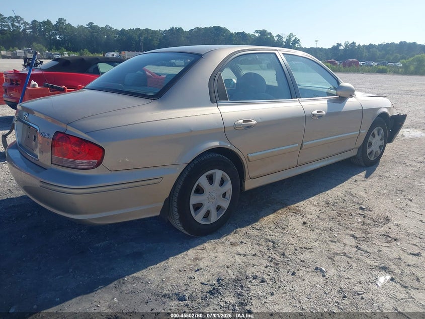 2005 Hyundai Sonata VIN KMHWF25H95A131329 IAAI salvage auction — FRONT END, Salvage (Idaho), sold $400 on 2026-07-14 (photo 4)