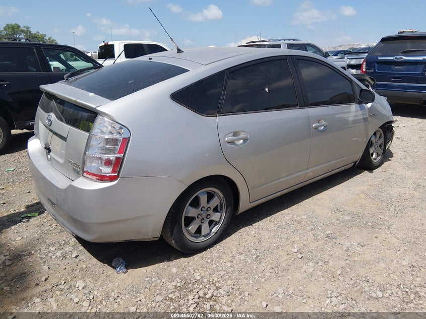 2007 Toyota Prius VIN JTDKB20U677088474 IAAI salvage auction — NORMAL WEAR, Clear (Tennessee), sold $475 on 2026-07-30 (photo 4)