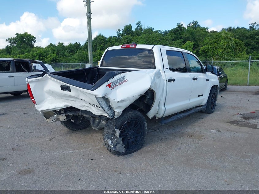 2021 Toyota Tundra VIN 5TFEY5F10MX276851 IAAI salvage auction — REAR END, Salvage (Louisiana), sold $7,600 on 2026-08-02 (photo 4)