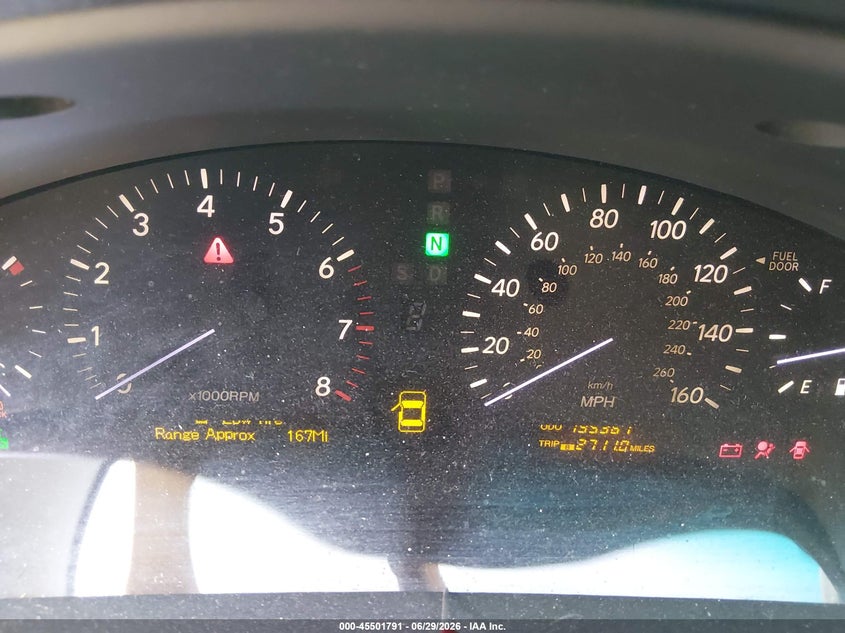 2004 Lexus Ls 430 VIN JTHBN36F540126365 IAAI salvage auction — FRONT END, Salvage (Texas), sold $150 on 2026-07-28 (photo 7)