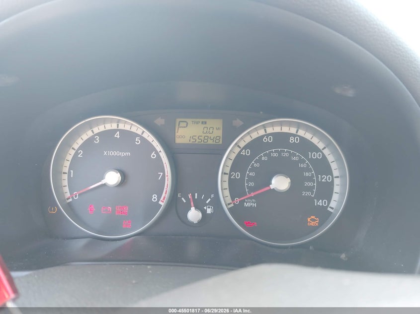 2009 Hyundai Accent VIN KMHCN46C99U366919 IAAI salvage auction — LEFT SIDE, Original (Ohio), sold $225 on 2026-07-28 (photo 7)