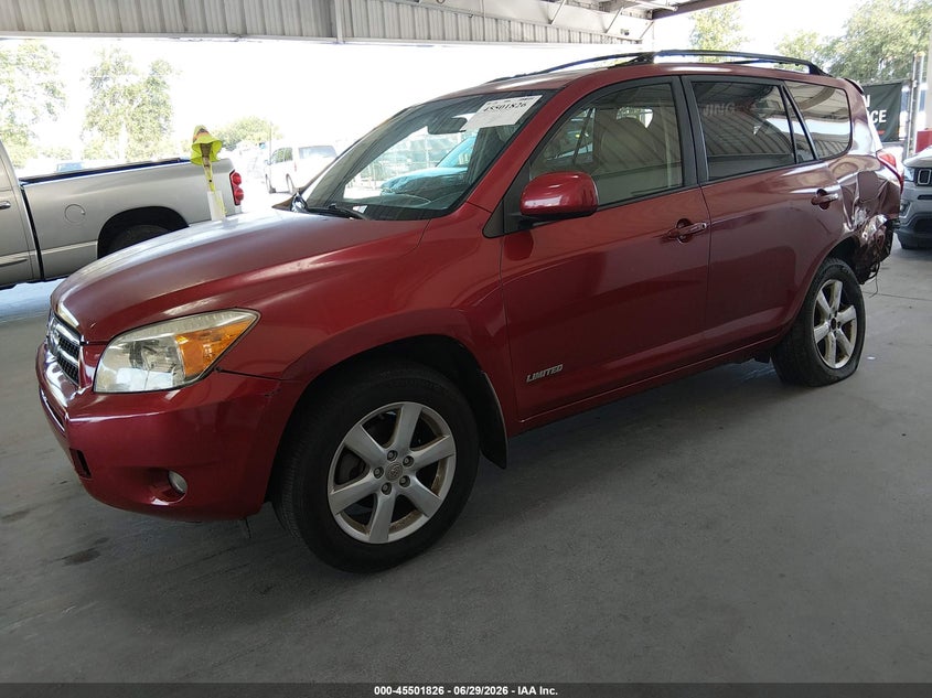 2008 Toyota Rav 4 VIN JTMBK31V286036568 IAAI salvage auction — LEFT REAR, Rebuildable (Florida), sold $1,000 on 2026-07-22 (photo 2)
