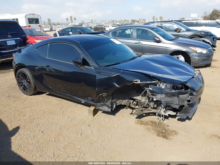 2016 Subaru Brz VIN JF1ZCAC12G9604671 IAAI salvage auction — RIGHT FRONT, Salvage (California), sold $1,150 on 2026-07-20 (photo 1)