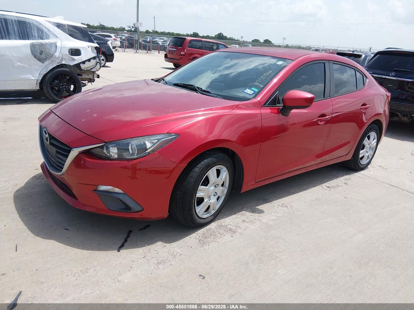 2015 Mazda 3 VIN 3MZBM1U71FM129149 IAAI salvage auction — NORMAL WEAR, Original (Texas), sold $900 on 2026-07-10 (photo 2)