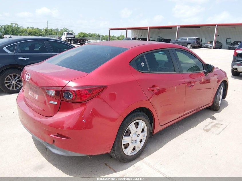 2015 Mazda 3 VIN 3MZBM1U71FM129149 IAAI salvage auction — NORMAL WEAR, Original (Texas), sold $900 on 2026-07-10 (photo 4)