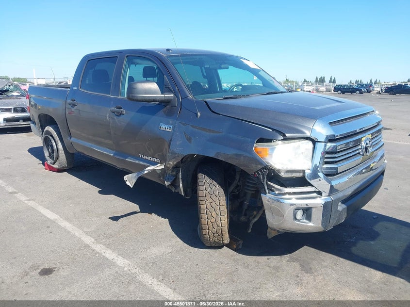 2017 Toyota Tundra VIN 5TFDY5F16HX585807 IAAI salvage auction — SIDE, Salvage (California), sold $8,100 on 2026-07-11 (photo 1)