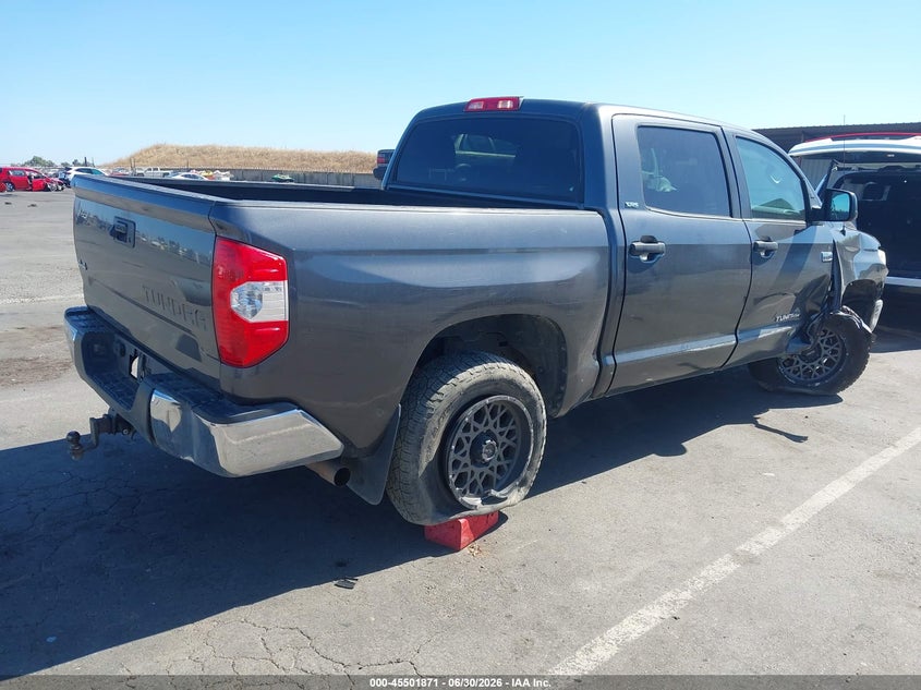 2017 Toyota Tundra VIN 5TFDY5F16HX585807 IAAI salvage auction — SIDE, Salvage (California), sold $8,100 on 2026-07-11 (photo 4)
