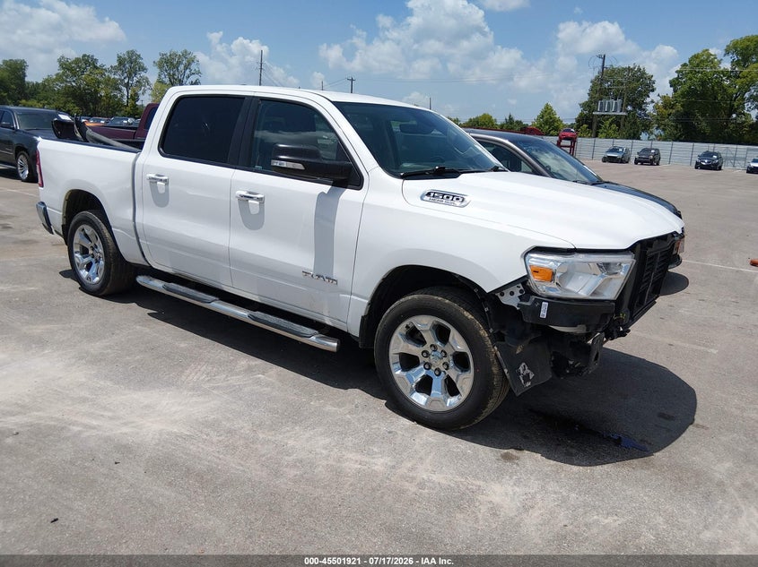 2020 Ram 1500 VIN 1C6SRFFTXLN109440 IAAI salvage auction — FRONT END, Salvage (Tennessee), sold $8,000 on 2026-07-25 (photo 1)