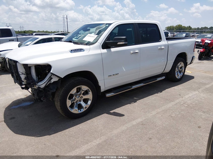 2020 Ram 1500 VIN 1C6SRFFTXLN109440 IAAI salvage auction — FRONT END, Salvage (Tennessee), sold $8,000 on 2026-07-25 (photo 2)