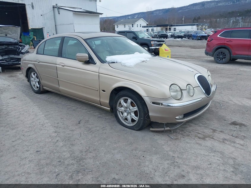 2000 Jaguar S type VIN SAJDA01D4YGL40708 IAAI salvage auction — FRONT END, Salvage (Idaho), sold $350 on 2026-09-16 (photo 1)