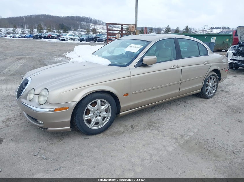 2000 Jaguar S type VIN SAJDA01D4YGL40708 IAAI salvage auction — FRONT END, Salvage (Idaho), sold $350 on 2026-09-16 (photo 2)
